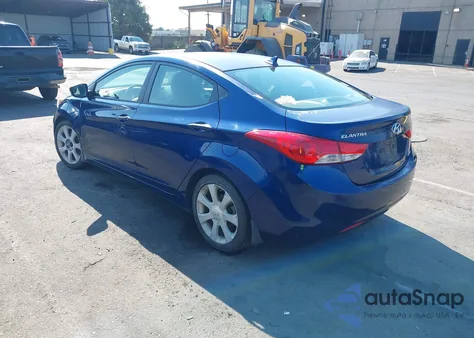 2013 Hyundai Elantra Limited из США, поврежденный, VIN KMHDH4AE8DU694541
